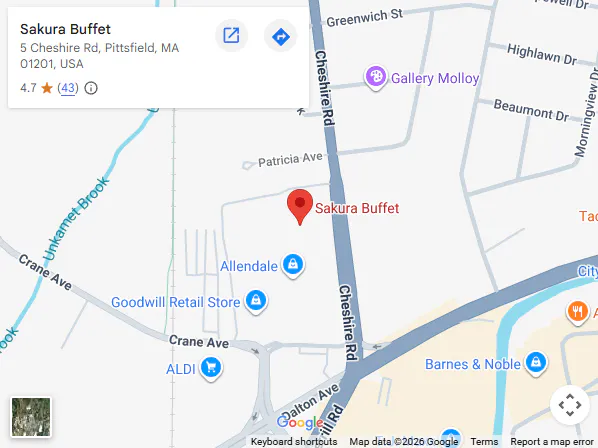 Location, 5 Cheshire Rd, Pittsfield, MA 01201, United States